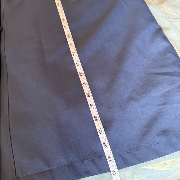 Vintage Classic Misty Harbor Men's Navy Trench Coat - Picture 6 of 8